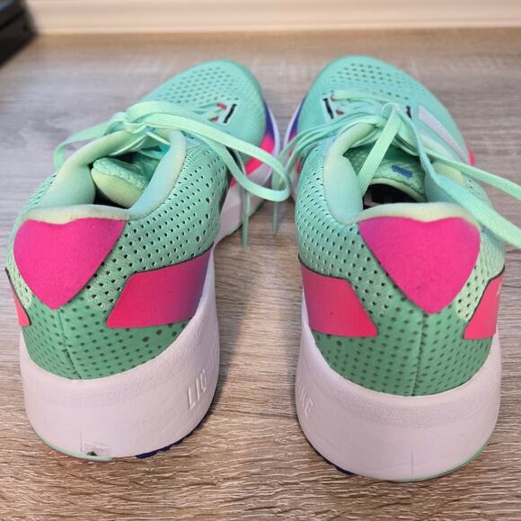 ADIDAS Women's Adizero SL Pulse Mint Lucid Fuchsia Running Shoes Size 6 GV9090 - Picture 5 of 10
